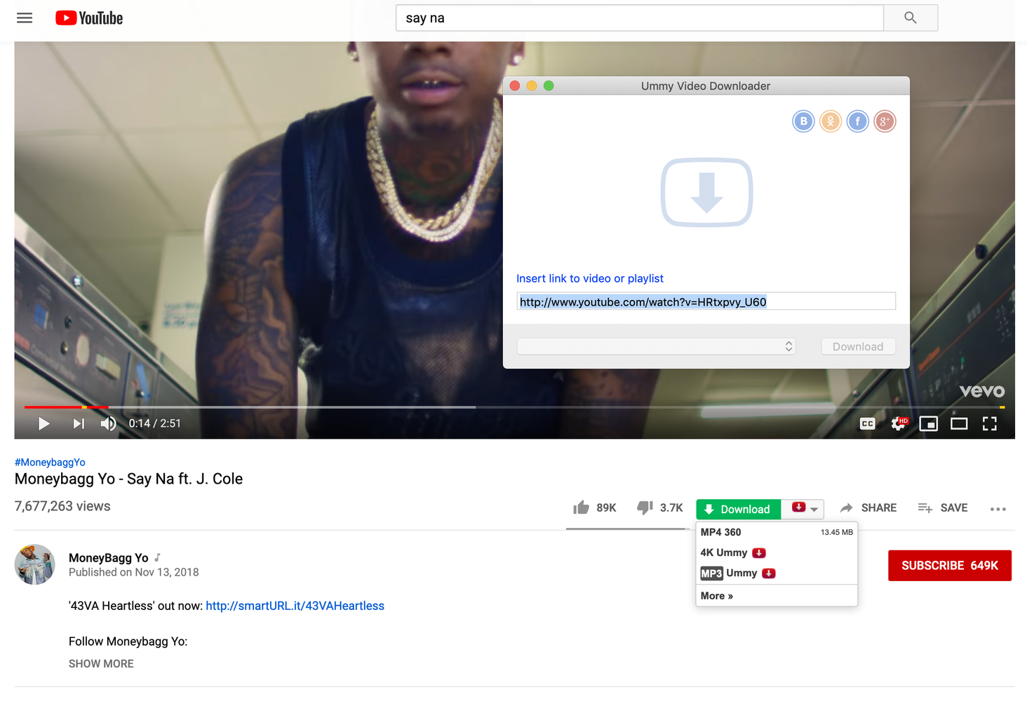 savefromnet download link not found